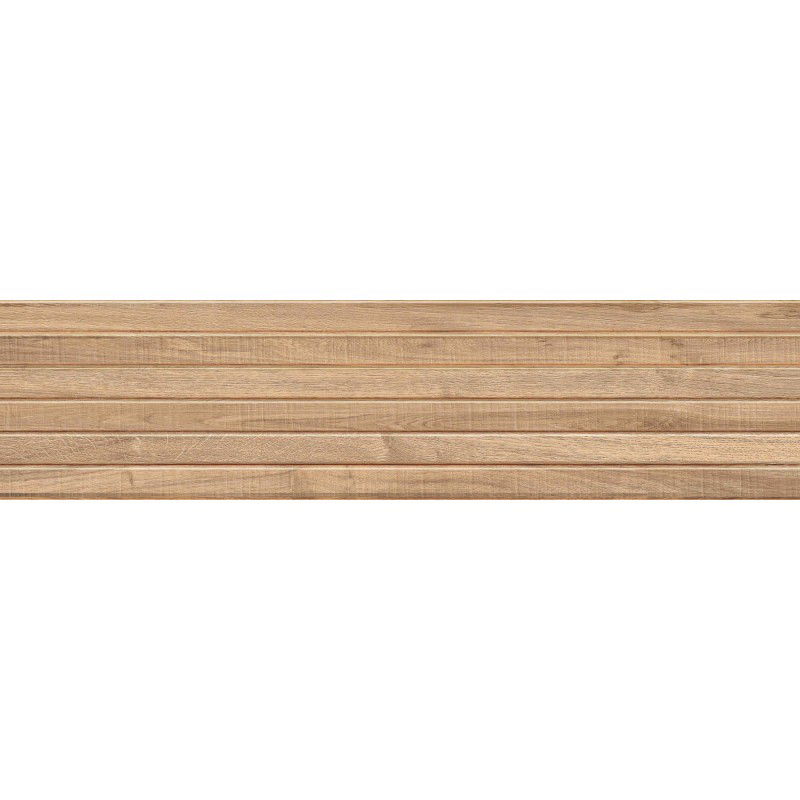 Mexen Mulberry Wood Honey Glazed Rectified Porcelain, Wood-Like Wall Tile 120 x 30 cm, Matte - TL703-120-030-51