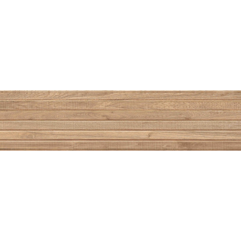 Mexen Mulberry Wood Honey glazed rectified porcelain stoneware tile G1, wood-like wall tile 120 x 30 cm, matte