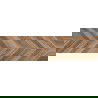 Mexen Native Brown glazed rectified G1 gres, wood-like floor and wall tile 120 x 30 cm, carving - TL704-120-030-01