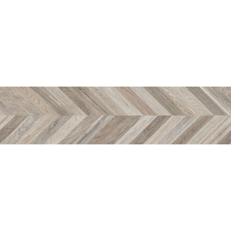 Mexen Native Glazed rectified stoneware, wood-like floor and wall tile 120 x 30 cm, carving - TL704-120-030-02