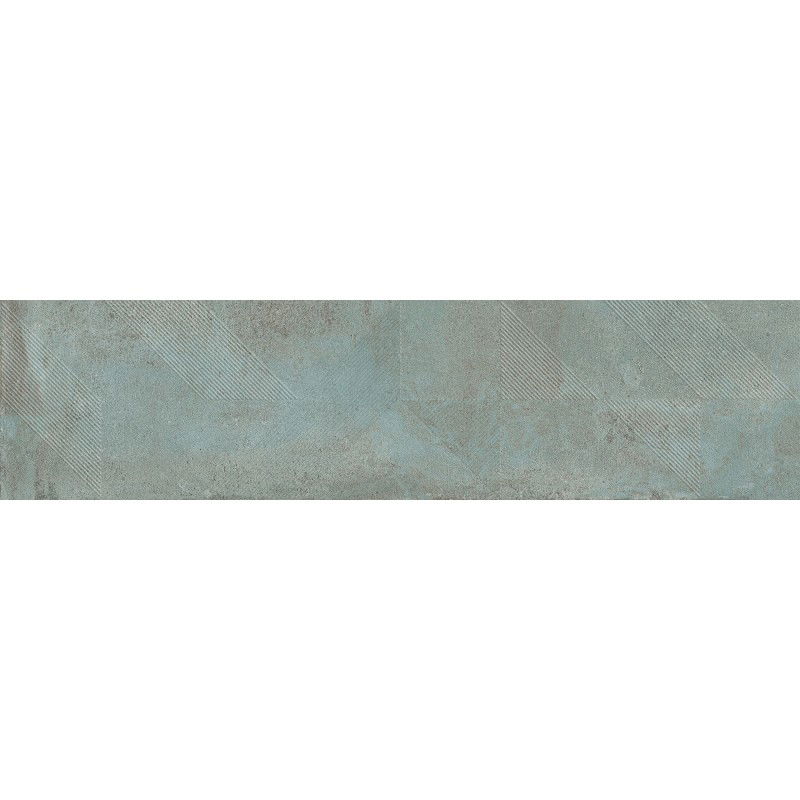 Mexen Lassa Spiga Aqua glazed porcelain rectified G1, floor-wall tile 120 x 30 cm, matte - TL705-120-030-50