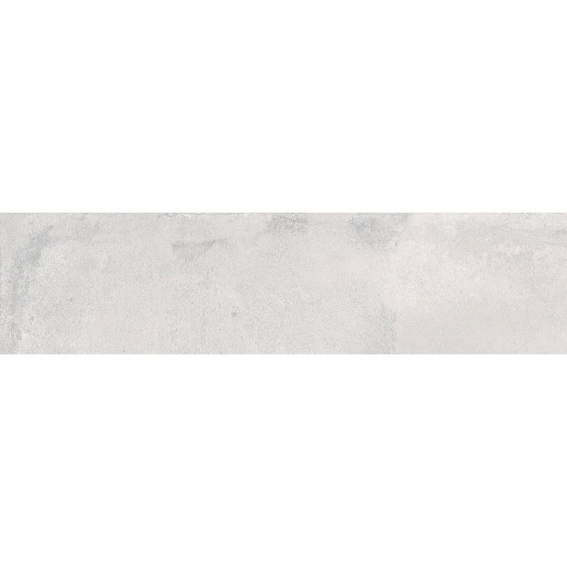 Mexen Lassa White Glazed Rectified Porcelain, Floor-Wall Tile 120 x 30 cm, Matte - TL705-120-030-02
