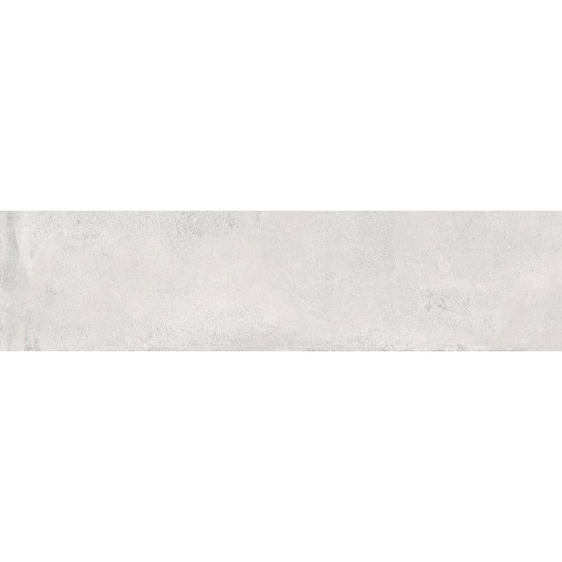 Mexen Lassa White Glazed Rectified Porcelain, Floor-Wall Tile 120 x 30 cm, Matte - TL705-120-030-02