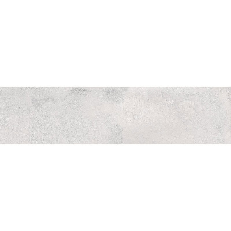 Mexen Lassa White Glazed Rectified Porcelain, Floor-Wall Tile 120 x 30 cm, Matte - TL705-120-030-02