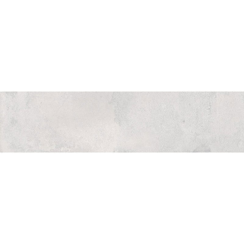 Mexen Lassa White Glazed Rectified Porcelain, Floor-Wall Tile 120 x 30 cm, Matte - TL705-120-030-02