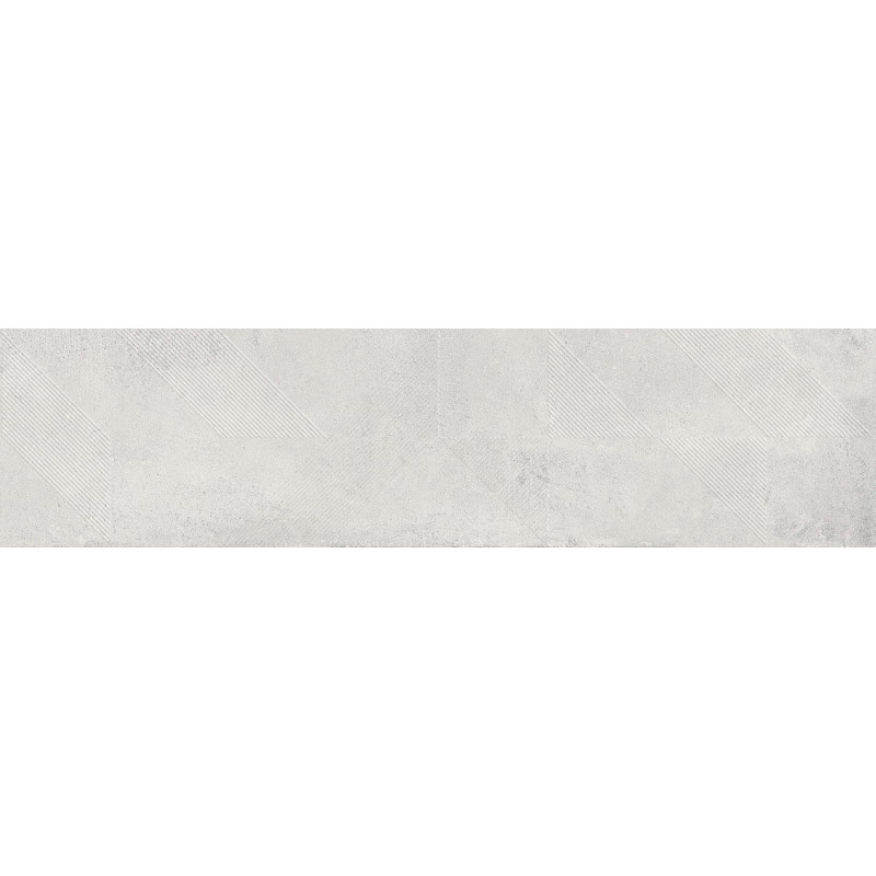 Mexen Lassa Spiga Bianco glazed rectified ceramic tile G1, wall tile 120 x 30 cm, matte - TL705-120-030-52