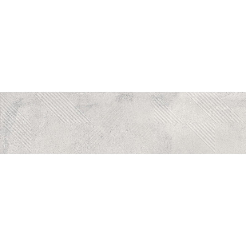 Mexen Lassa Spiga Bianco glazed rectified ceramic tile G1, wall tile 120 x 30 cm, matte - TL705-120-030-52