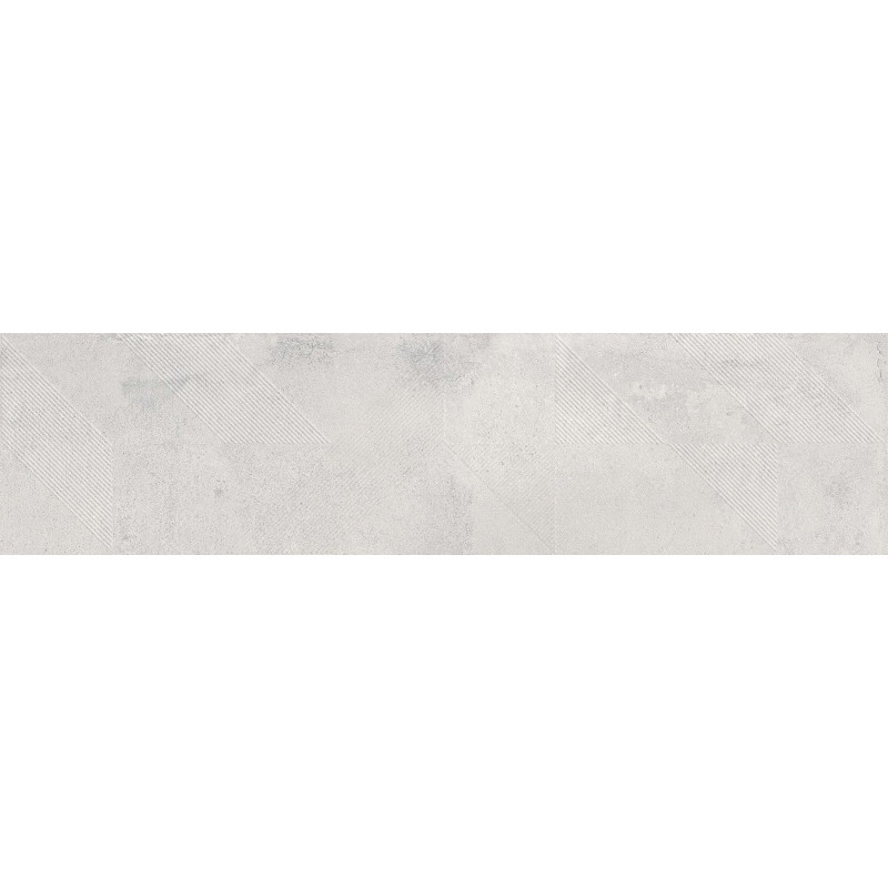 Mexen Lassa Spiga Bianco glazed rectified ceramic tile G1, wall tile 120 x 30 cm, matte - TL705-120-030-52