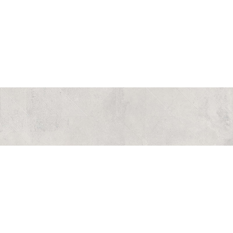 Mexen Lassa Spiga Bianco glazed rectified ceramic tile G1, wall tile 120 x 30 cm, matte - TL705-120-030-52