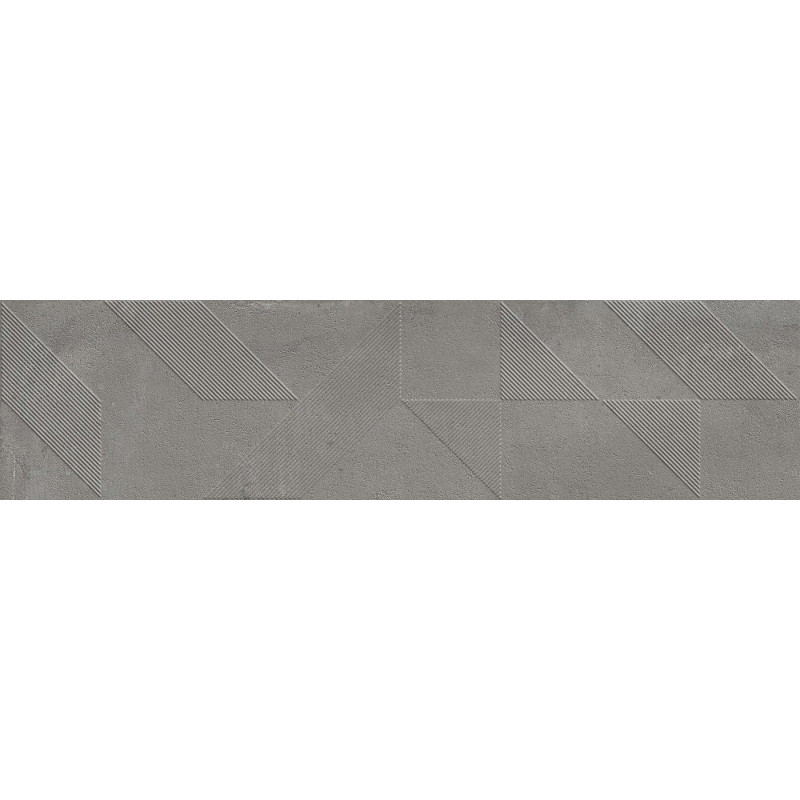 Mexen Lassa Spiga Steel glazed rectified porcelain tile G1, wall tile 120 x 30 cm, matte - TL705-120-030-53