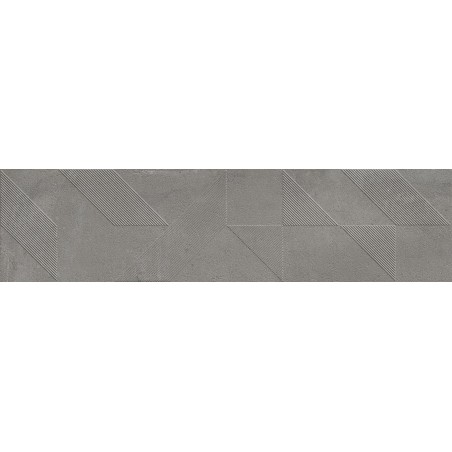 Mexen Lassa Spiga Steel glazed rectified porcelain tile G1, wall tile 120 x 30 cm, matte - TL705-120-030-53