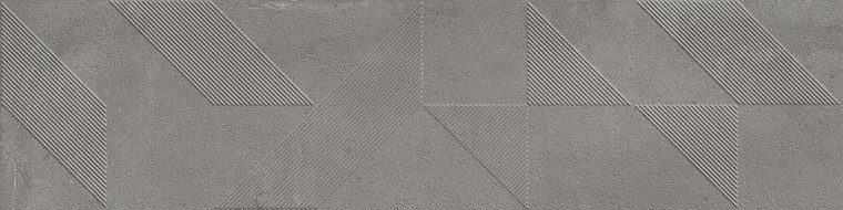 Mexen Lassa Spiga Steel glazed rectified porcelain tile G1, wall tile 120 x 30 cm, matte - TL705-120-030-53