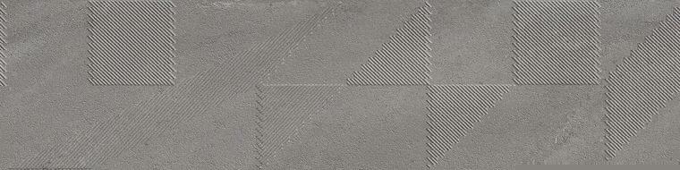 Mexen Lassa Spiga Steel glazed rectified stoneware floor-wall tile 120 x 30 cm, matte - TL705-120-030-53