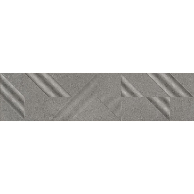 Mexen Lassa Spiga Steel glazed rectified porcelain tile G1, wall tile 120 x 30 cm, matte - TL705-120-030-53