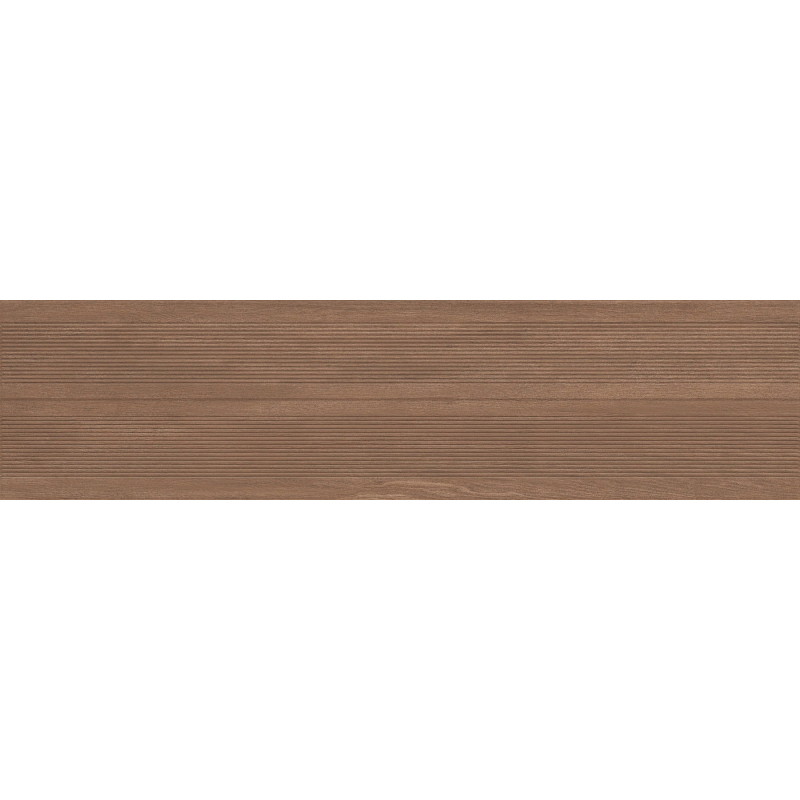 Mexen Prestige Wood Brown Glazed Rectified Gres, Wood-like Wall Tile 120 x 30 cm, Matte - TL706-120-030-50