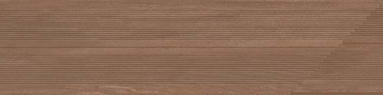 Mexen Prestige Wood Brown glazed rectified G1 gres, wood-like floor-wall tile 120 x 30 cm, matte - TL706-120-030-50