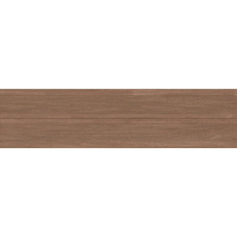 Mexen Prestige Wood Brown Glazed Rectified Gres, Wood-like Wall Tile 120 x 30 cm, Matte - TL706-120-030-50