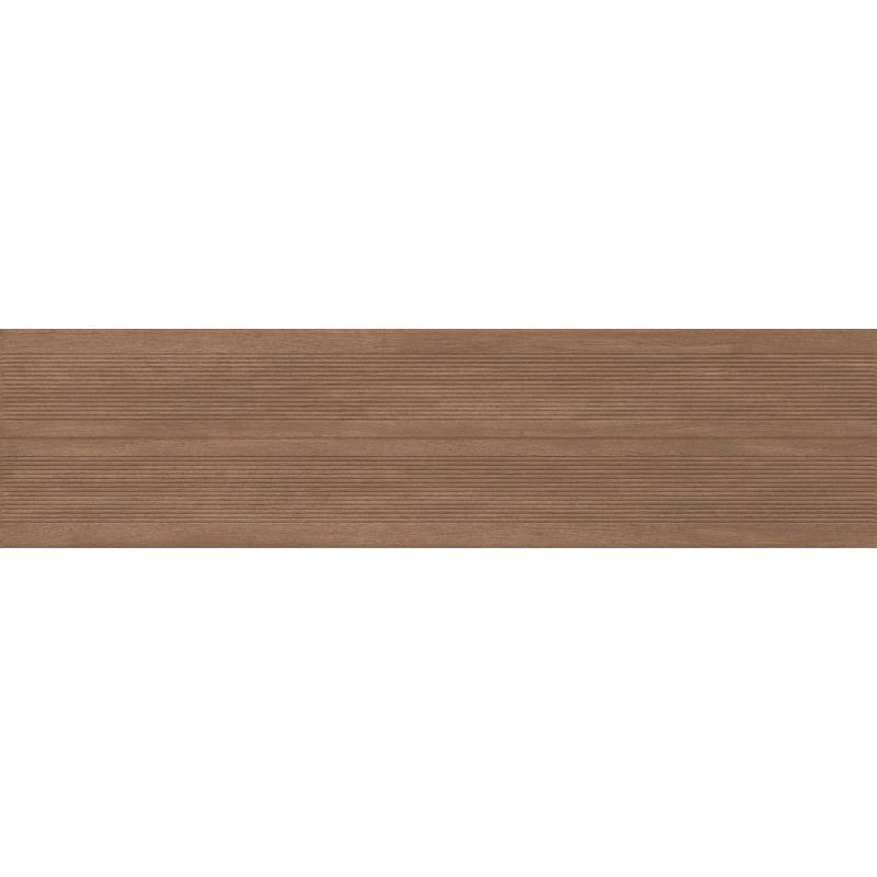Mexen Prestige Wood Brown Glazed Rectified Gres, Wood-like Wall Tile 120 x 30 cm, Matte - TL706-120-030-50