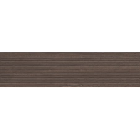 Mexen Prestige Wood Glazed Rectified Coffee Porcelain Tile Gres G1, Wood-Like Wall Tile 120 x 30 cm, Matte - TL706-120-030-51