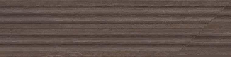 Mexen Prestige Wood Coffee glazed rectified stoneware G1, wood-like wall tile 120 x 30 cm, matte - TL706-120-030-51