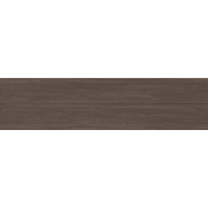 Mexen Prestige Wood Glazed Rectified Coffee Porcelain Tile Gres G1, Wood-Like Wall Tile 120 x 30 cm, Matte - TL706-120-030-51