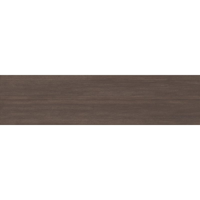 Mexen Prestige Wood Glazed Rectified Coffee Porcelain Tile Gres G1, Wood-Like Wall Tile 120 x 30 cm, Matte - TL706-120-030-51