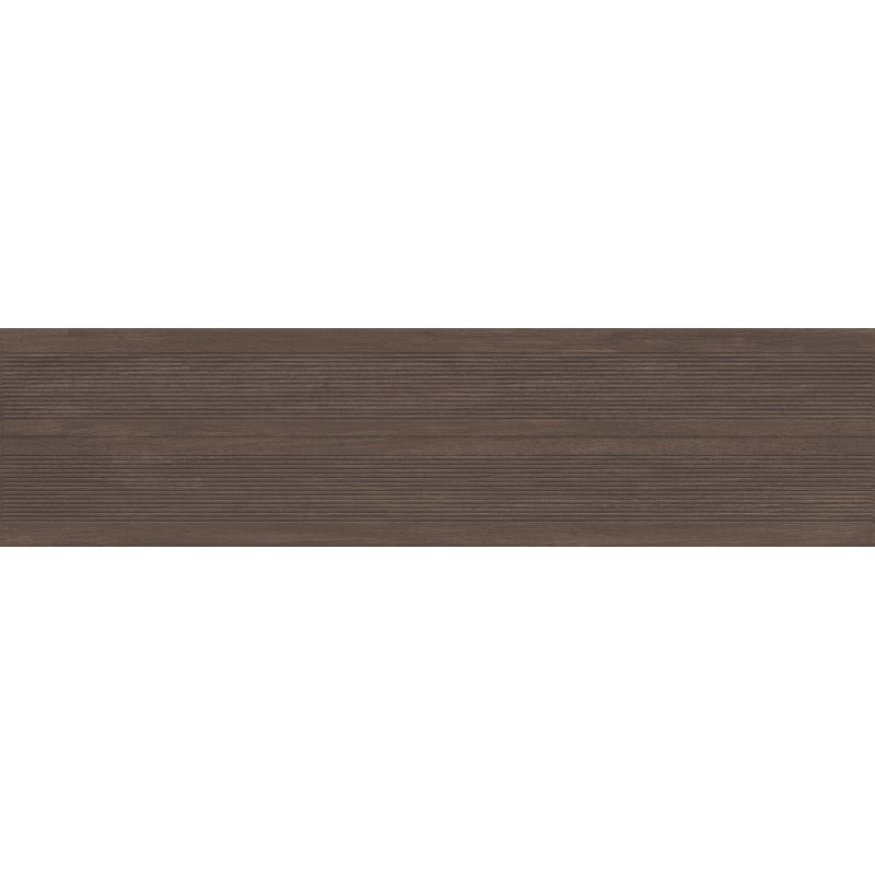 Mexen Prestige Wood Glazed Rectified Coffee Porcelain Tile Gres G1, Wood-Like Wall Tile 120 x 30 cm, Matte - TL706-120-030-51