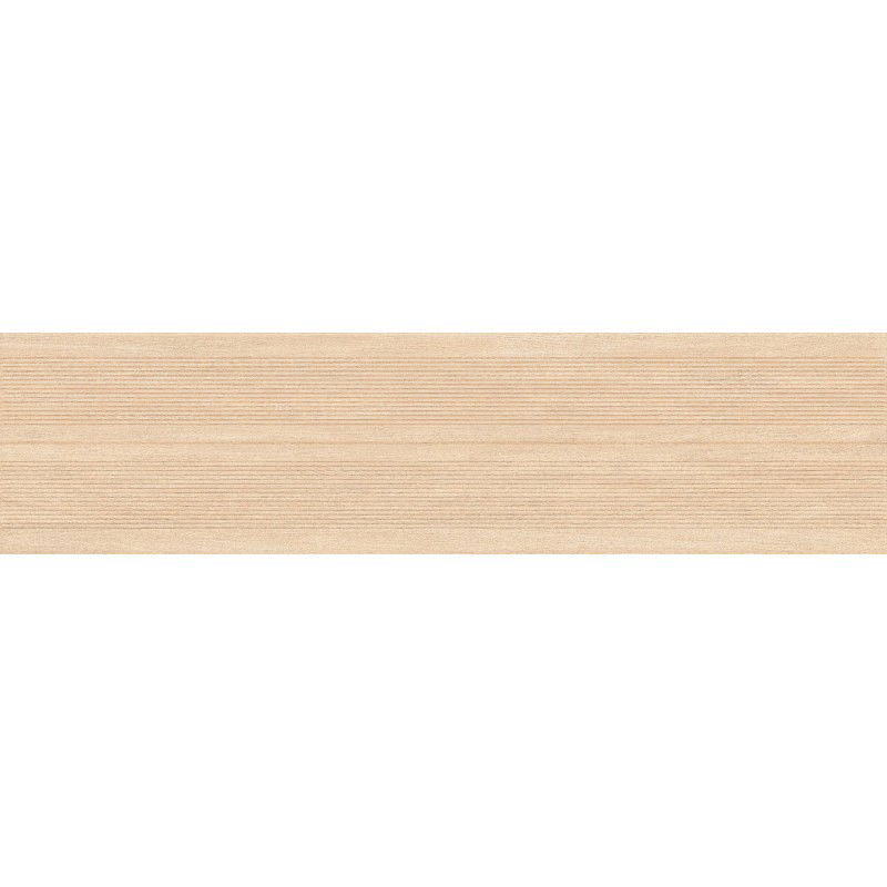 Mexen Prestige Wood Glazed Gres Rectified Crema G1, Wood-like Wall Tile 120 x 30 cm, Matte - TL706-120-030-52
