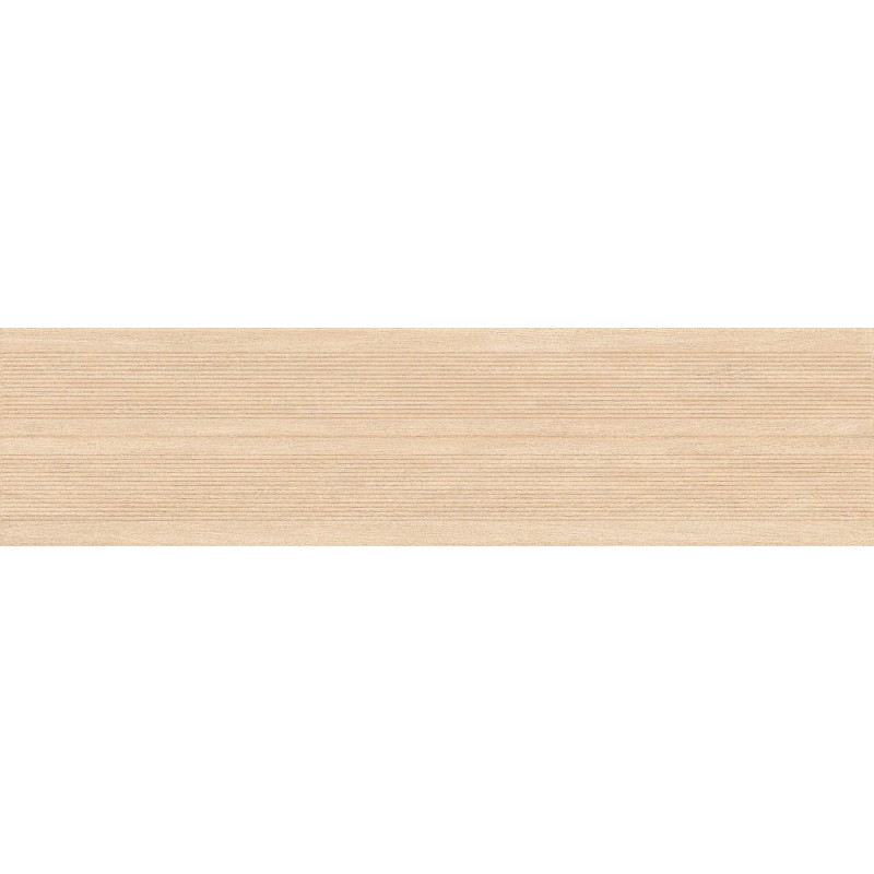 Mexen Prestige Wood Rectified glazed gres cream, wood-like wall tile 120 x 30 cm, matte - TL706-120-030-52