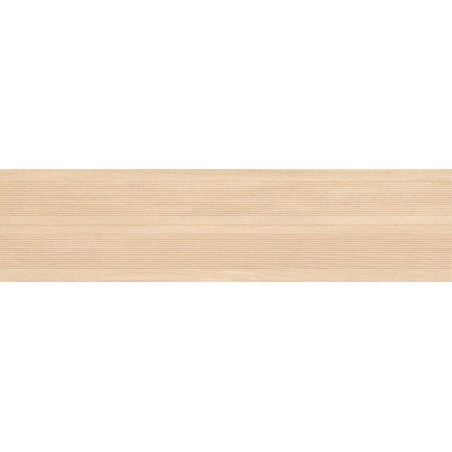 Mexen Prestige Wood Rectified glazed gres cream, wood-like wall tile 120 x 30 cm, matte - TL706-120-030-52