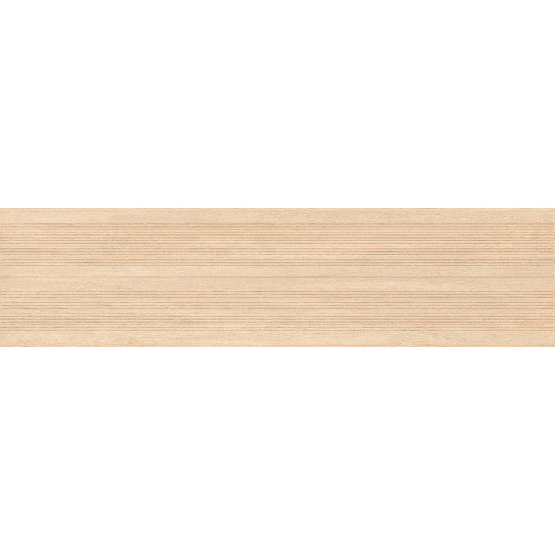 Mexen Prestige Wood Rectified glazed gres cream, wood-like wall tile 120 x 30 cm, matte - TL706-120-030-52