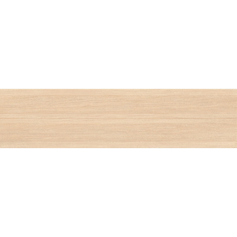 Mexen Prestige Wood Rectified glazed gres cream, wood-like wall tile 120 x 30 cm, matte - TL706-120-030-52