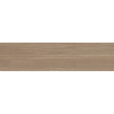 Mexen Prestige Wood Natural glazed rectified G1 stoneware, wood-like wall tile 120 x 30 cm, matte - TL706-120-030-54