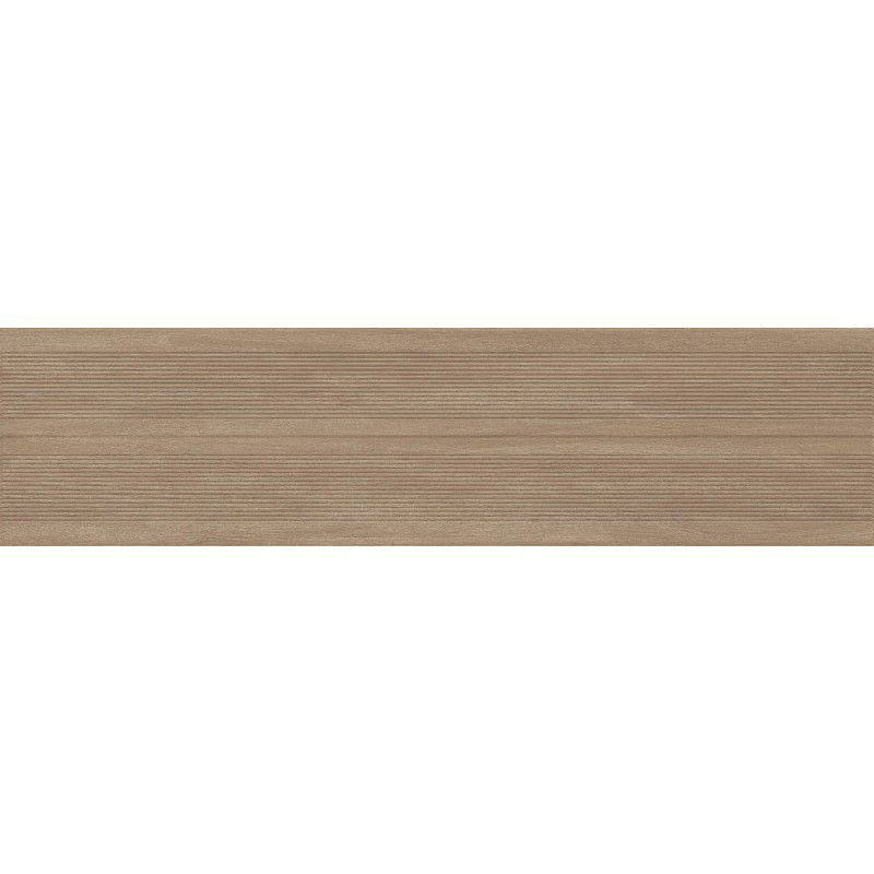 Mexen Prestige Wood Natural glazed rectified porcelain stoneware, wood-like floor-wall tile 120 x 30 cm, matte