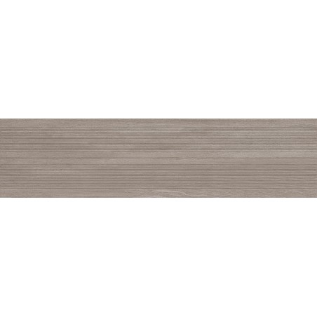 Mexen Prestige Wood Tortora glazed rectified porcelain stoneware, wood-like floor-wall tile 120 x 30 cm, matte