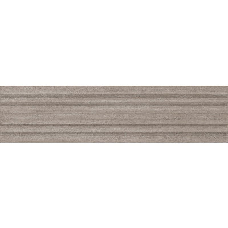 Mexen Prestige Wood Tortora glazed rectified stoneware, wood-like wall tile 120 x 30 cm, matt - TL706-120-030-55