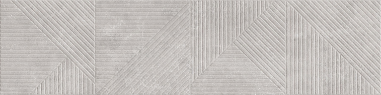Mexen Magnifica Avenue Gris Glazed Porcelain Rectified Tile, Wall Tile 120 x 30 cm, Matte - TL707-120-030-50