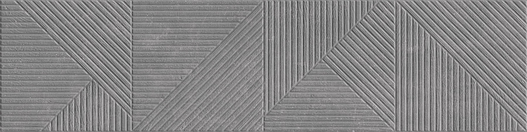 Mexen Magnifica Avenue Nero glazed porcelain tile, rectified wall tile 120 x 30 cm, matte - TL707-120-030-51