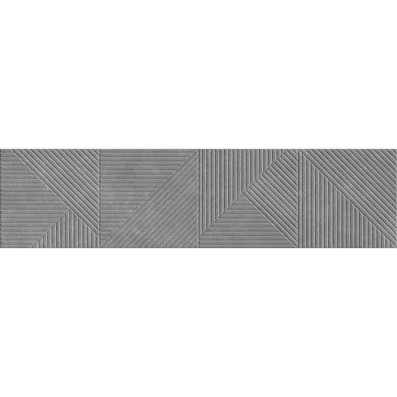 Mexen Magnifica Avenue Nero glazed rectified porcelain stoneware tile G1, floor-wall tile 120 x 30 cm, matte - TL707-120-030-51