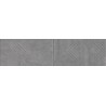 Mexen Magnifica Avenue Nero glazed porcelain tile, rectified wall tile 120 x 30 cm, matte - TL707-120-030-51