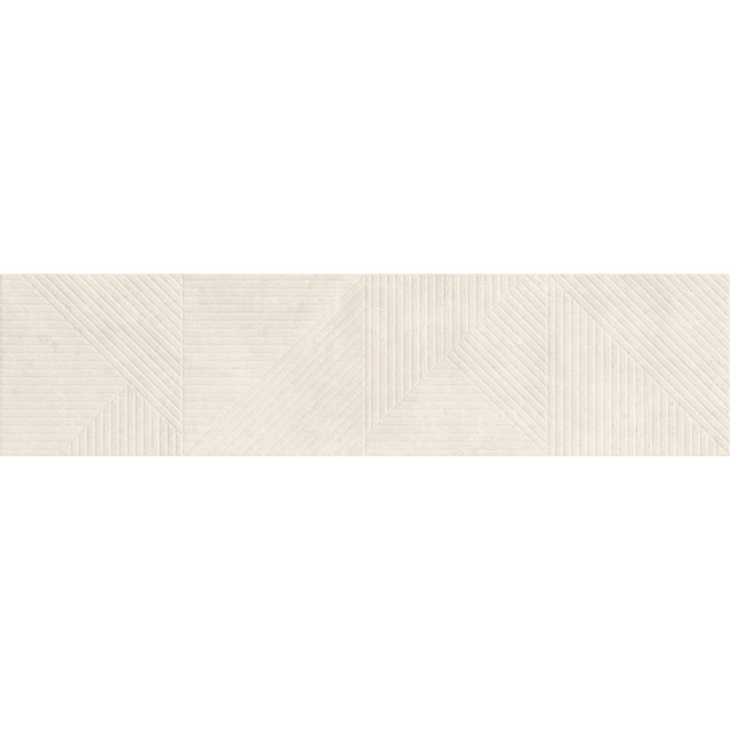 Mexen Magnifica Avenue Talc glazed rectified tile G1, wall tile 120 x 30 cm, matte - TL707-120-030-52