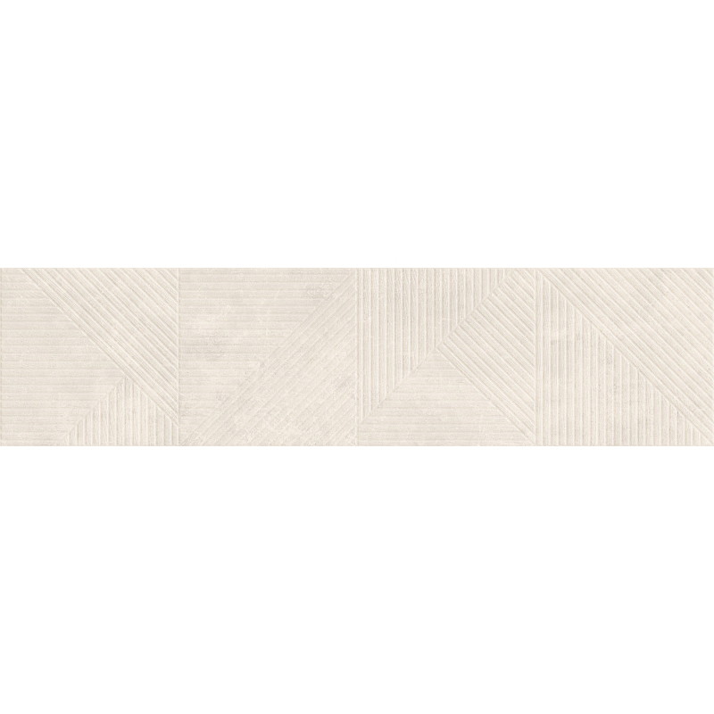 Mexen Magnifica Avenue Talc glazed rectified tile G1, wall tile 120 x 30 cm, matte - TL707-120-030-52