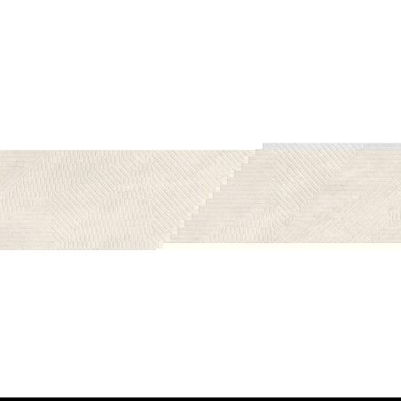 Mexen Magnifica Avenue Talc glazed porcelain rectified. G1, wall tile 120 x 30 cm, matte - TL707-120-030-52