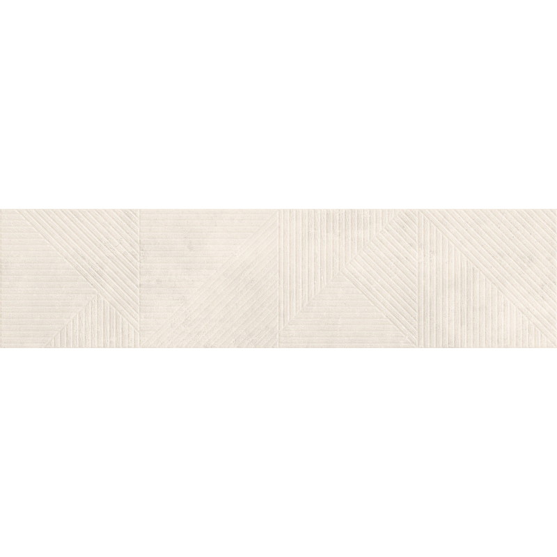 Mexen Magnifica Avenue Talc glazed rectified tile G1, wall tile 120 x 30 cm, matte - TL707-120-030-52