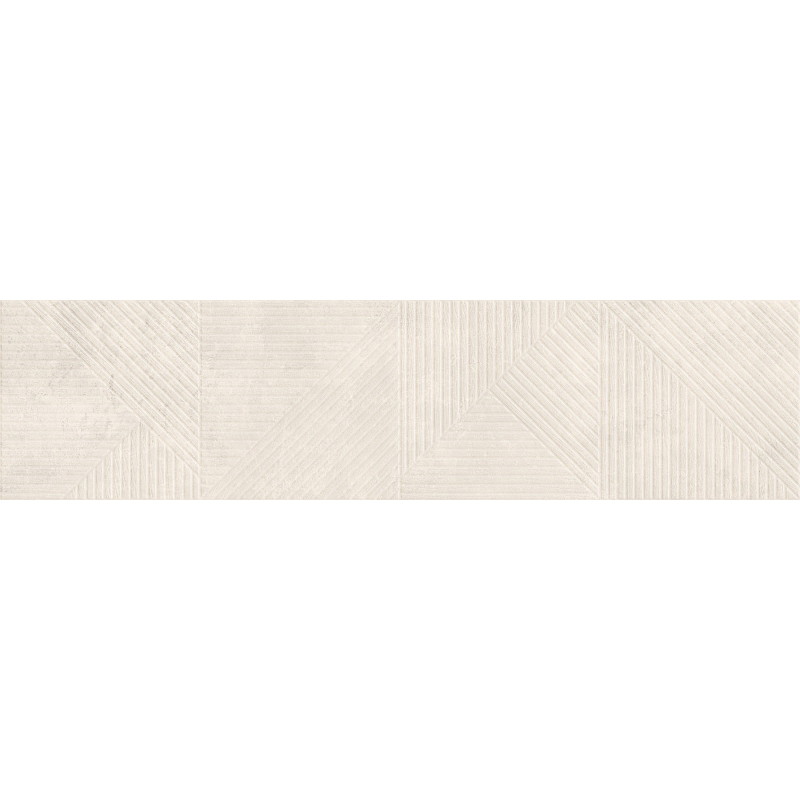 Mexen Magnifica Avenue Talc glazed rectified tile G1, wall tile 120 x 30 cm, matte - TL707-120-030-52