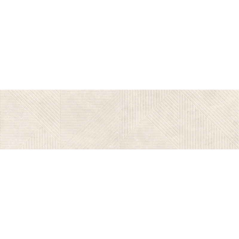 Mexen Magnifica Avenue Talc glazed rectified tile G1, wall tile 120 x 30 cm, matte - TL707-120-030-52