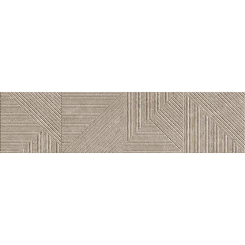 Mexen Magnifica Avenue Taupe glazed stoneware rectified G1, floor-wall tile 120 x 30 cm, matte - TL707-120-030-54