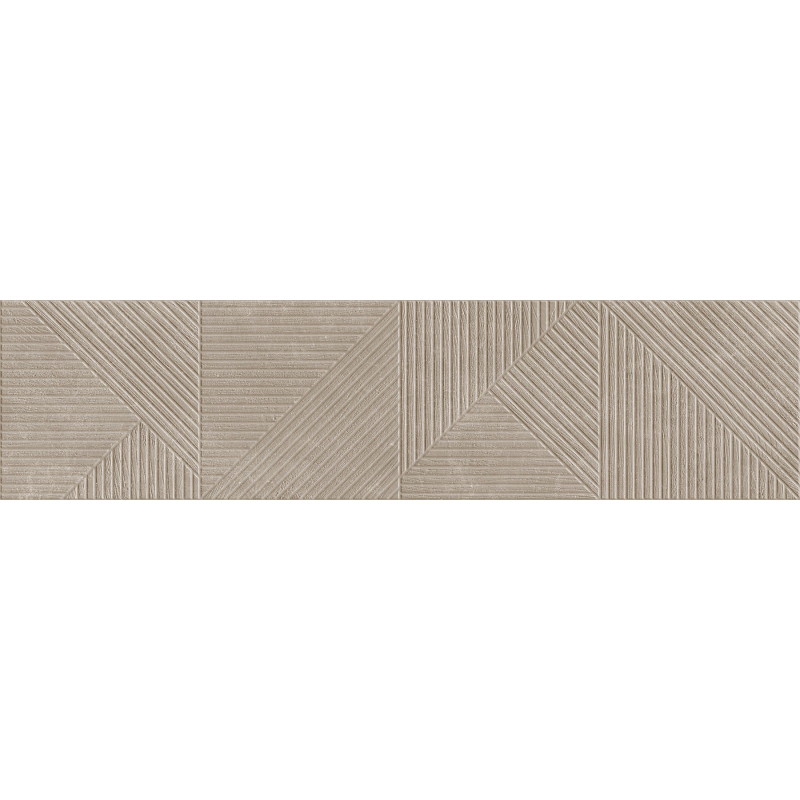 Mexen Magnifica Avenue Taupe glazed rectified porcelain, wall tile 120 x 30 cm, matte - TL707-120-030-54