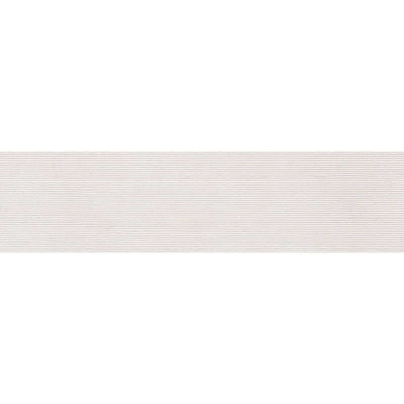 Mexen Oryol Liner White glazed rectified porcelain, wall tile 120 x 30 cm, carving - TL708-120-030-50