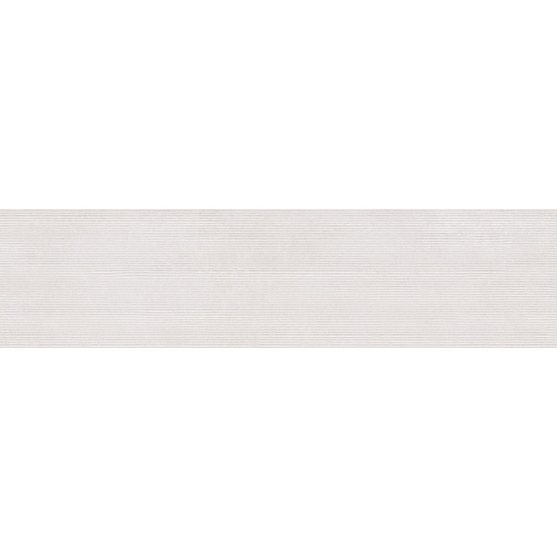 Mexen Oryol Liner White glazed rectified porcelain, wall tile 120 x 30 cm, carving - TL708-120-030-50